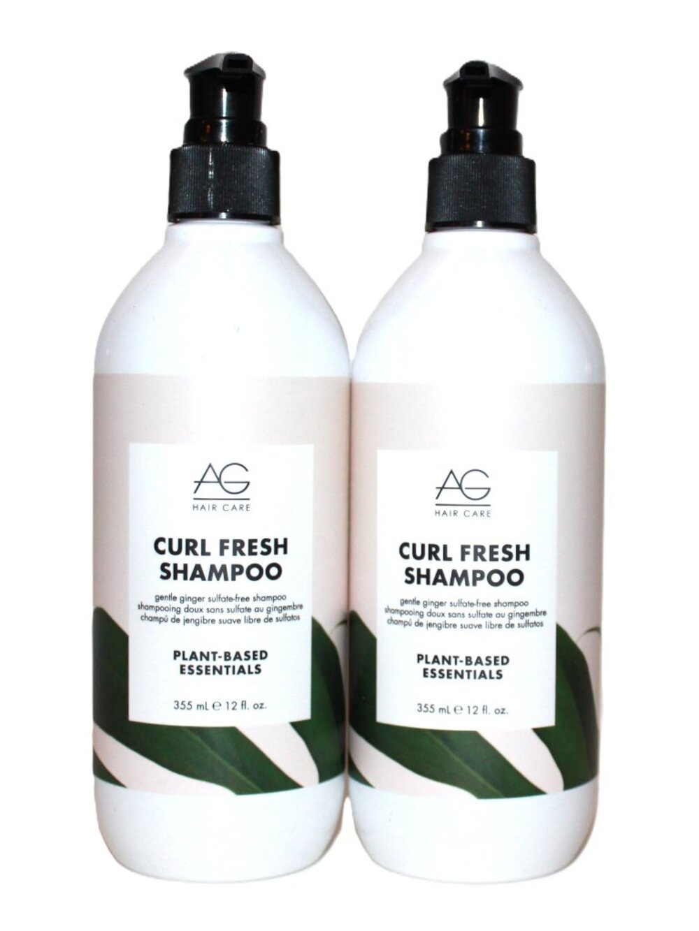 AG Hair Care Curl Fresh Shampoo 12 oz, Pack of 2